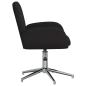 Preview: Bürostühle 6 Stk. 54 x 58 x 90 cm Schwarz Stoff