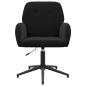 Preview: Bürostühle 2 Stk. 54 x 55 x 90 cm Schwarz Samt