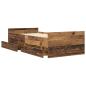 Preview: Bettrahmen Altholz Holzwerkstoff