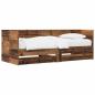 Preview: Tagesbett mit Schubladen mit Regal Altholz Holzwerkstoff