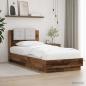 Preview: Bettgestell mit Kopfteil Altholz Holzwerkstoff