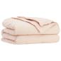 Preview: Bettwäsche-Set Beige 155 x 200 cm Baumwolle, Kapok, Polyester
