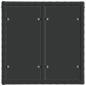 Preview: Gartensofa-set 9 stk. Schwarz Poly-Rattan