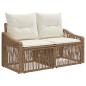 Preview: Gartensofa-set 5 Stk. Beige Poly-Rattan