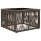 Preview: Gartensofa-set 11 stk. Grau Poly-Rattan