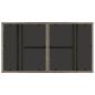 Preview: Gartensofa-set 13 Stk. Grau Poly-Rattan