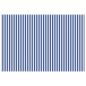 Preview: Markisenersatzstoff Blau und Weiß 350 x 200 cm Polyester