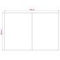 Preview: Markisenersatzstoff Creme 600 x 300 cm Polyester