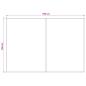 Preview: Markisenersatzstoff Orange und Braun 500 x 350 cm Polyester