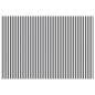 Preview: Markisenersatzstoff Anthrazit und Weiß 400 x 300 cm Polyester