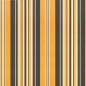 Preview: Markisenersatzstoff Orange und Schwarz 300 x 250 cm Polyester