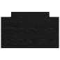Preview: Bettrahmen Schwarze Eiche 100 x 200 cm Holzwerkstoff