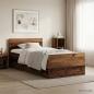 Preview: ARDEBO.de - Bettrahmen Altholz 90 x 200 cm Holzwerkstoff