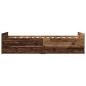 Preview: Bettrahmen Altholz 90 x 200 cm Holzwerkstoff