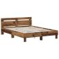 Preview: Bettrahmen Altholz 135 x 190 cm Holzwerkstoff