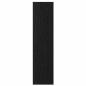 Preview: Kleiderschrank Schwarz Eichen-Optik 100 x 50 x 200 cm