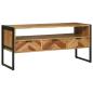 Preview: TV-Schränk Braun 100 x 35 x 50 cm Massivholz Akazie