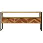 Preview: TV-Schränk Braun 100 x 35 x 50 cm Massivholz Akazie