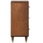 Preview: Sideboard mit Schubladen Braun 40 x 33 x 75 cm Massivholz Mango