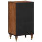 Preview: Sideboard mit Schubladen Braun 40 x 33 x 75 cm Massivholz Mango