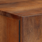 Preview: Highboard Honigbraun 60 x 33 x 100 cm Massivholz Mango