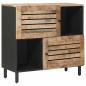 Preview: Stauraumschränke Braun 80 x 33,5 x 75 cm Massivholz Mango