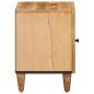 Preview: Nachttisch 2 Stk. Braun 40 x 33,5 x 46 cm Massivholz Mango