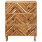 Preview: Stauraumschränke Braun 60 x 33,5 x 75 cm Massivholz Mango