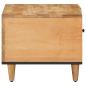 Preview: Couchtisch Braun 80 x 50 x 40 cm Massivholz Mango