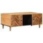 Preview: ARDEBO.de - Couchtisch Braun 100 x 54 x 40 cm Massivholz Mango