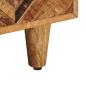 Preview: Couchtisch Braun 100 x 54 x 40 cm Massivholz Mango