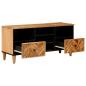 Preview: Stauraumschränke Braun 100 x 33,5 x 46 cm Massivholz Mango