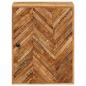 Preview: Hängeschrank Braun 38 x 33,5 x 48 cm Massivholz Mango