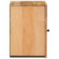 Preview: Hängeschrank Braun 38 x 33,5 x 48 cm Massivholz Mango