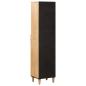 Preview: Badezimmerschrank Braun 38 x 33,5 x 160 cm Massivholz Mango