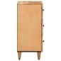 Preview: Stauraumschr?nke Braun 40 x 33,5 x 75 cm Massivholz Mango