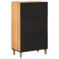 Preview: Stauraumschränke Braun 60 x 33,5 x 100 cm Massivholz Mango
