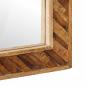 Preview: Spiegel Braun 70 x 50 x 3 cm Glas