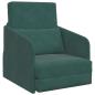 Preview: Schlafsofa Dunkelgrün 65 x 80 x 83 cm Samt