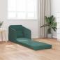 Preview: Schlafsofa Dunkelgrün 65 x 80 x 83 cm Samt