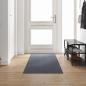Preview: ARDEBO.de - Teppichläufer Grau 80 x 300 cm Stoff