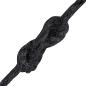 Preview: Juteschnur 10 stk. 2 mm Schwarz 100% Tossa Jute