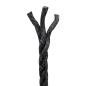 Preview: Juteschnur 4 mm Schwarz 100% Tossa Jute