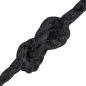 Preview: Juteseil 6 mm Schwarz 100% Tossa Jute