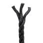 Preview: Juteseil 6 mm Schwarz 100% Tossa Jute