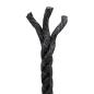 Preview: Juteseil 6 mm Schwarz 100% Tossa Jute