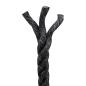Preview: Juteseil 8 mm Schwarz 100% Tossa Jute