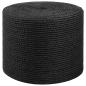 Preview: ARDEBO.de - Juteseil 8 mm Schwarz 100% Tossa Jute