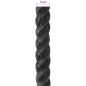 Preview: Juteseil 12 mm Schwarz 100% Tossa Jute