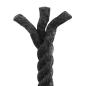 Preview: Juteseil 14 mm Schwarz 100% Tossa Jute